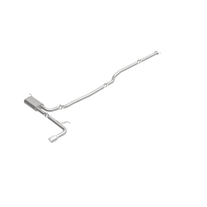 MagnaFlow Street Cat-Back Exhaust for 2015 Ford Fusion 2.5L Polished 4 in. Tip