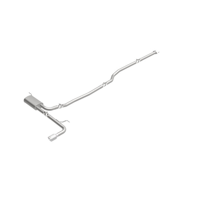 MagnaFlow Street Cat-Back Exhaust for 2015 Ford Fusion 2.5L Polished 4 in. Tip