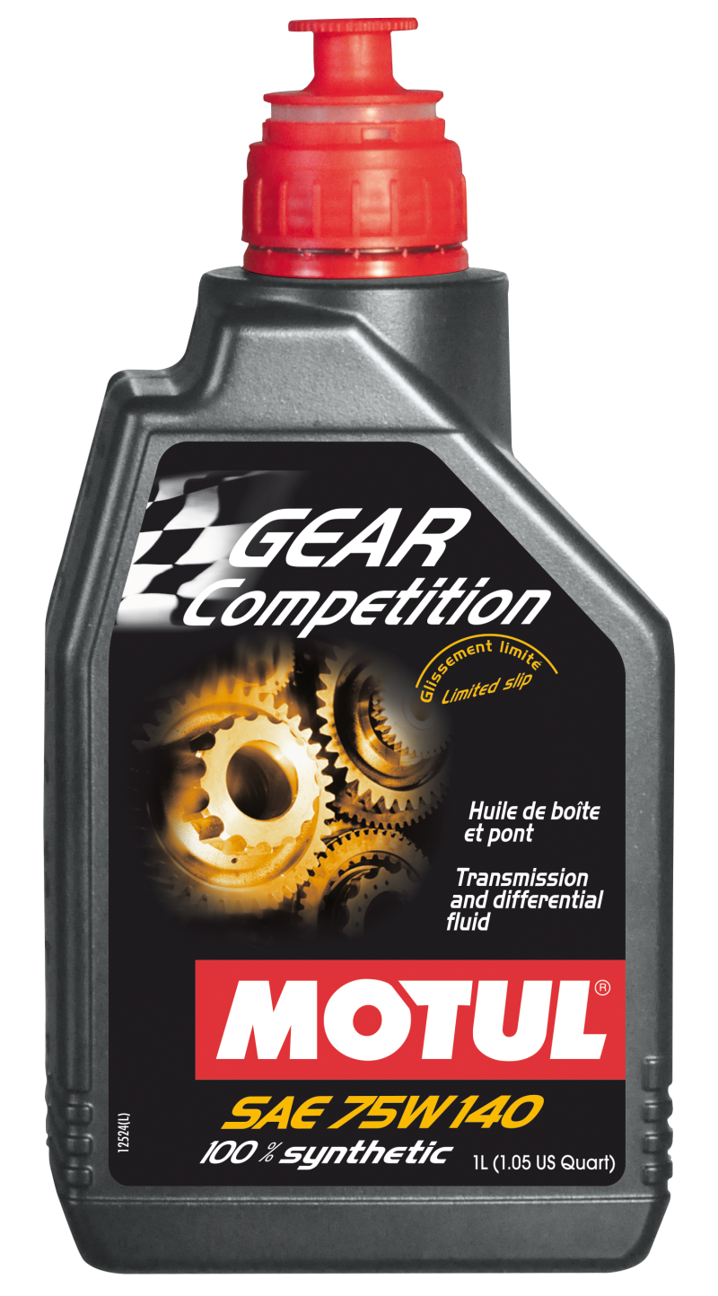 Motul Synthetic Ester 75W140 Transmission Gear Oil 1L - Limited Slip Compatible Models: BMW 323Ci/323i/323is/325i/325is/328Ci/328i/328is/528i, M3/M4/M5/M6, Z3/Z4/Z8, Cadillac ATS/CTS, Chevrolet Equinox, Chrysler 300, Dodge Ram 1500/Vehicles - OneFastShop