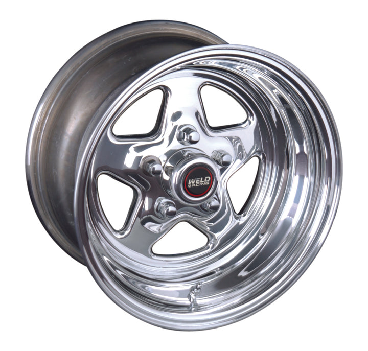 Weld ProStar 15x3.5 / 5x4.5 BP / 1.375 in. BS Polished Wheel – Non-Beadlock