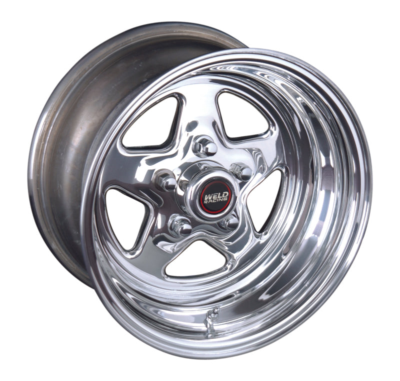 Weld ProStar 15x7 5x4.75 BP 4.5 in. BS Polished Wheel – Non-Beadlock (15x7 5x4.75 4.5 in.)