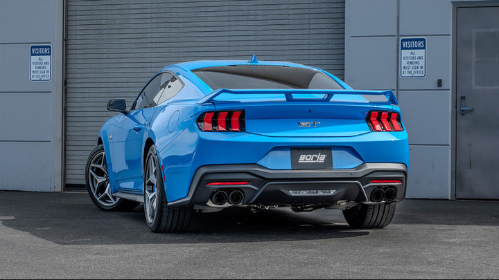 Borla ATAK Cat-Back Exhaust System - Carbon Fiber for 2024 Ford Mustang GT 5.0L V8