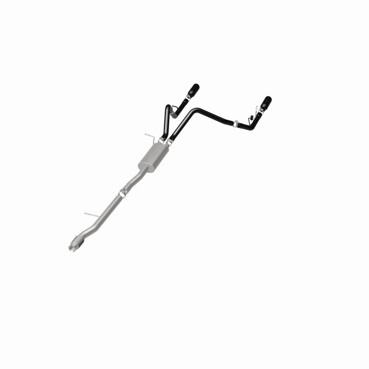 MagnaFlow SYS Cat-Back 4in Black Dual Tips - Best Price