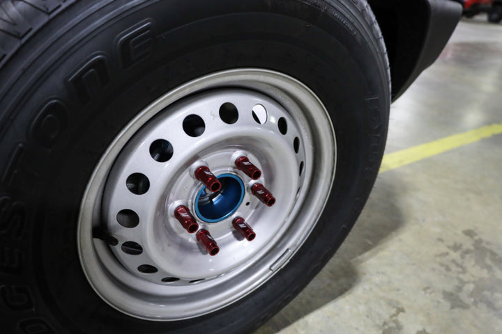 Mishimoto Aluminum Locking Lug Nuts M12x1.5 27pc Red - OneFastShop