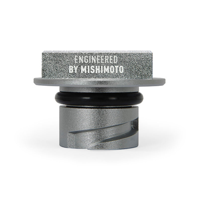 Mishimoto Oil Filler Cap Hoonigan Silver 2013 Plus GM LT1 - OneFastShop