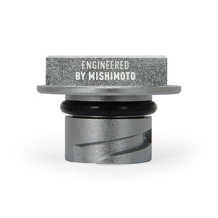 Mishimoto Oil Filler Cap Hoonigan Silver 2013 Plus GM LT1 - OneFastShop