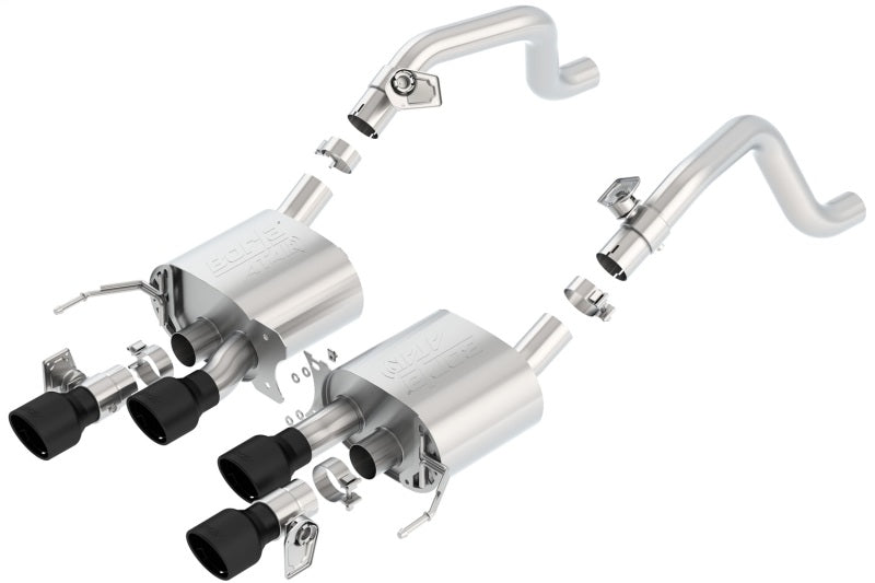 Borla Axle-Back ATAK Exhaust System Corvette Stingray 14-18