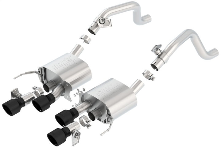 Borla Axle-Back ATAK Exhaust System Corvette Stingray 14-18
