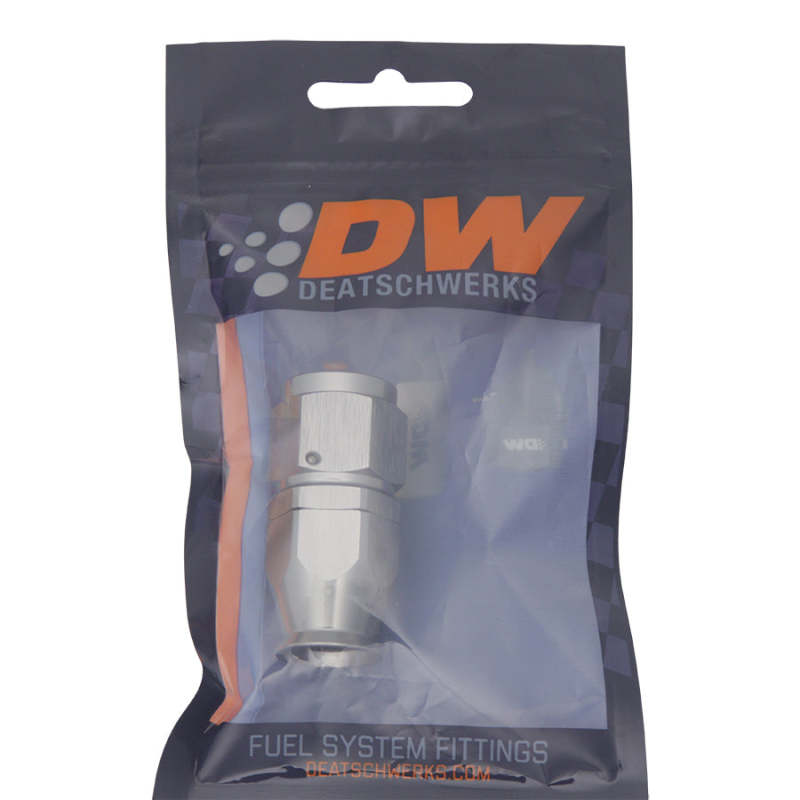DeatschWerks 8AN Female Swivel Straight Hose End PTFE with 1 Olive Insert