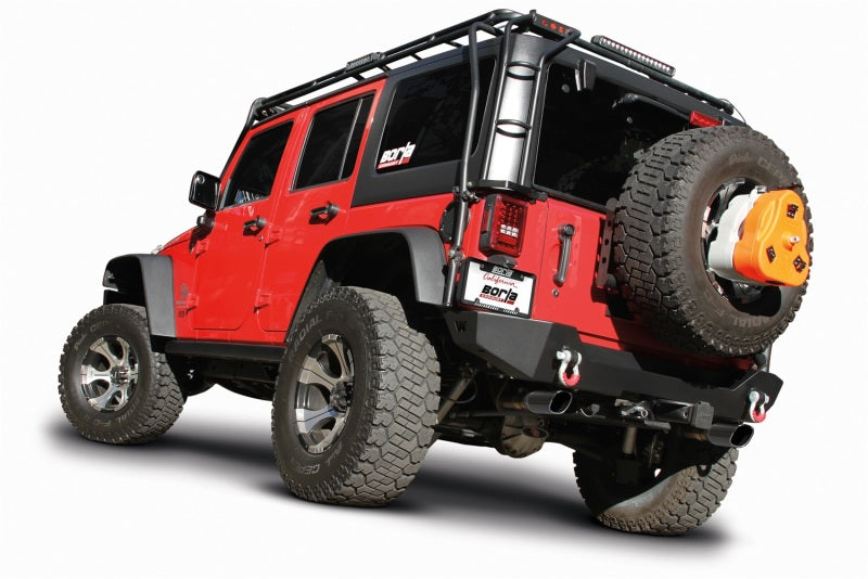 Borla Black Chrome Exhaust System for 12-16 Jeep Wrangler