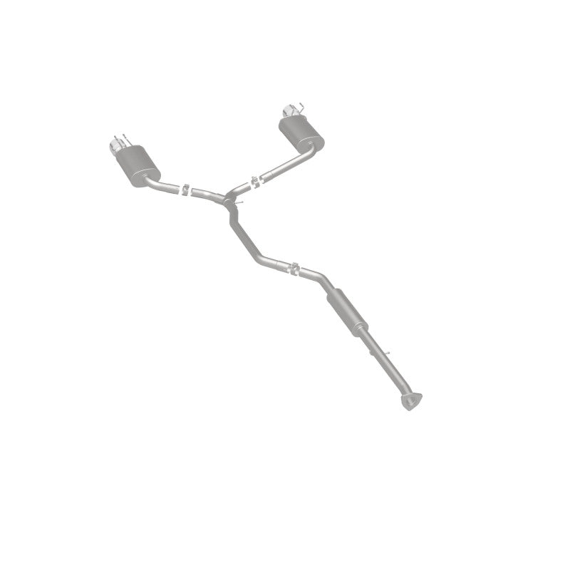 Magnaflow Street Series Cat-Back Exhaust System Honda Accord 3.5L V6 2.5in SS Dual Split Rear Polished Tip (2013-2017) - OneFastShop
