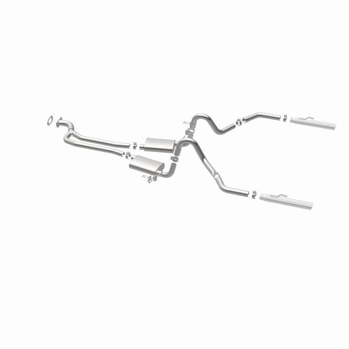 Magnaflow Street Series Cat Back Exhaust System 3 Inch Mandrel Bent 1983 1988 Chevy Monte Carlo SS 5.0L - OneFastShop