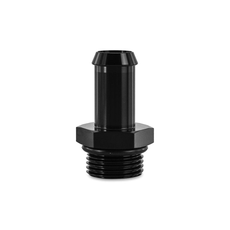 Air To Water Intercooler Fitting.75in Straight Black - OneFastShop