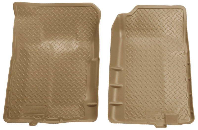 Husky Liners Classic Style Tan Floor Liners for 92-94 Chevy Blazer/GMC Yukon Full Size (2DR) - OneFastShop
