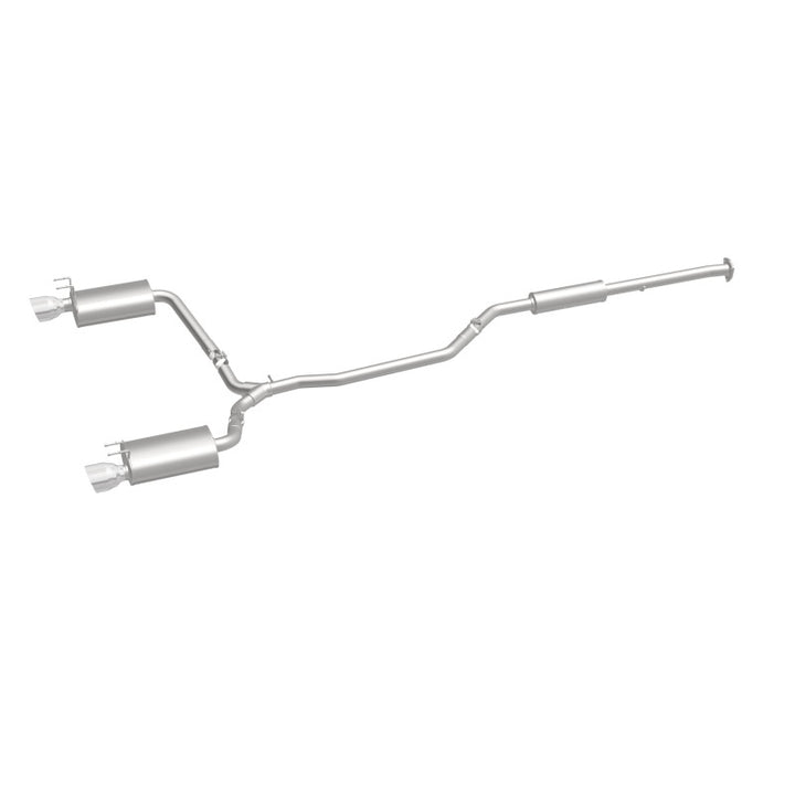 Magnaflow Street Series Cat-Back Exhaust System Honda Accord 3.5L V6 2.5in SS Dual Split Rear Polished Tip (2013-2017) - OneFastShop