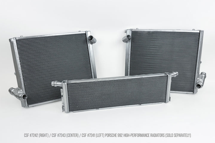 CSF Porsche 911 2019+ 992.1/992.2 High Perf Left Radiator