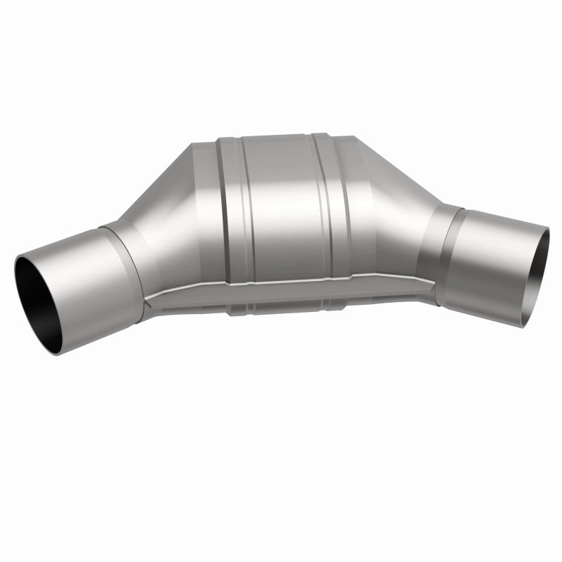 Magnaflow Universal 2.25 Angled In/Out Front Catalytic Converter - California Grade - CARB Compliant - OneFastShop