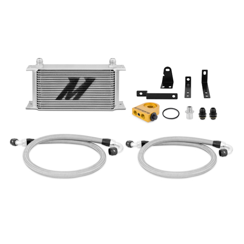Mishimoto Thermostatic Oil Cooler Kit Silver for 00-09 Honda S2000 AP1 AP2