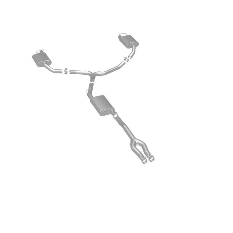 MagnaFlow Performance Exhaust Cat-Back SS Dual Split Rear Exit - 2015 Dodge Charger/Chrysler 300C 3.6L V6 - OneFastShop