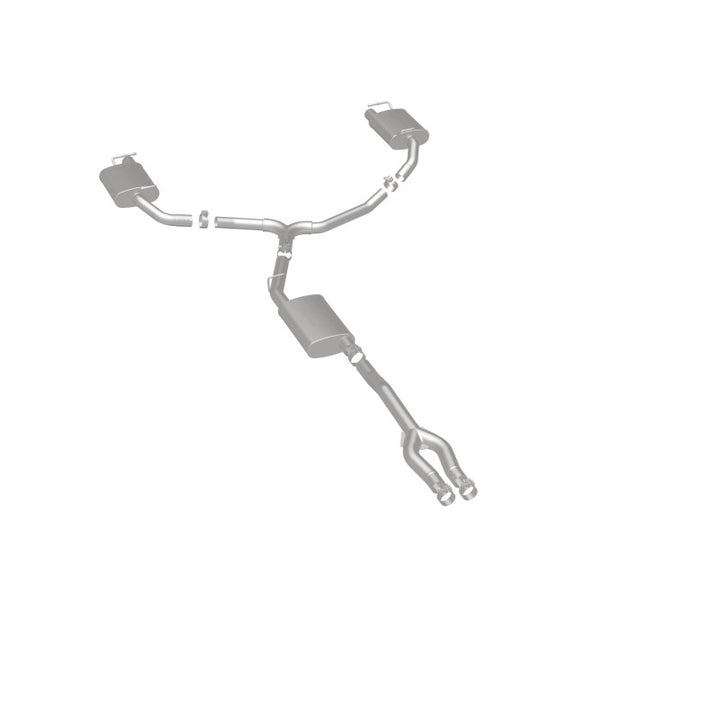 MagnaFlow Performance Exhaust Cat-Back SS Dual Split Rear Exit - 2015 Dodge Charger/Chrysler 300C 3.6L V6 - OneFastShop