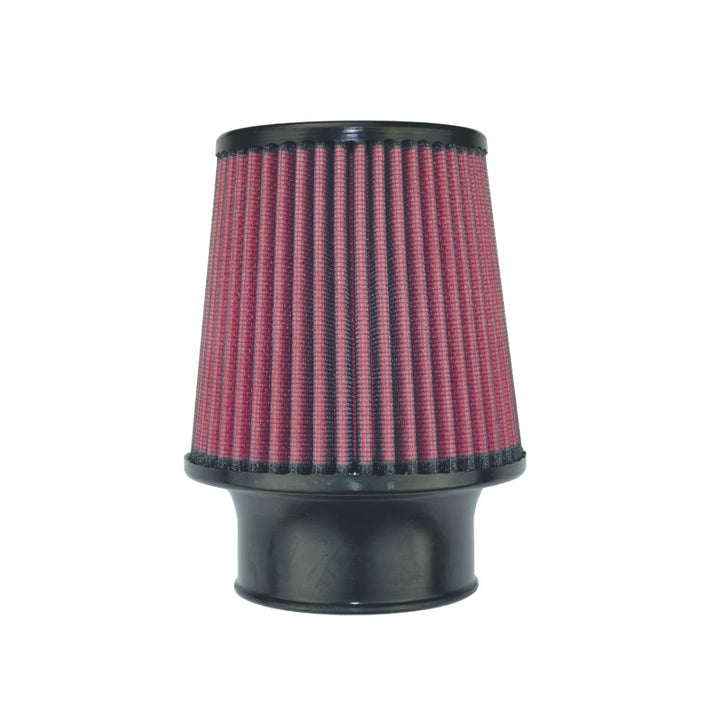 Injen High Performance Air Filter - 3.00 Black Filter 6 Base / 5 Tall / 4 Top - Fits Various Vehicles