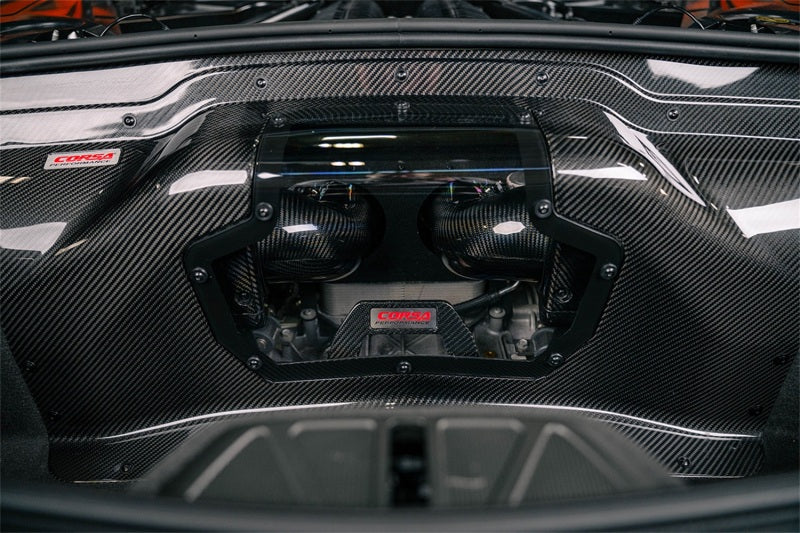Corsa 23+ Chevy C8 Z06 Carbon Fiber Air Intake With DryTech Filter