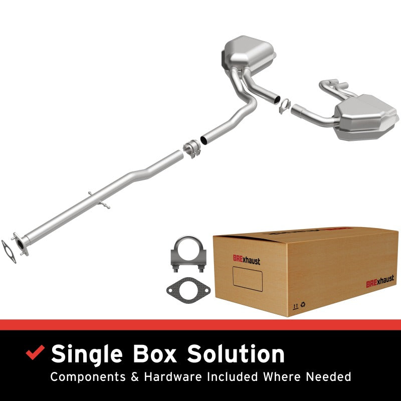 MagnaFlow BRExhaust Direct-Fit Exhaust Kit - Mini Cooper S 2002-2008