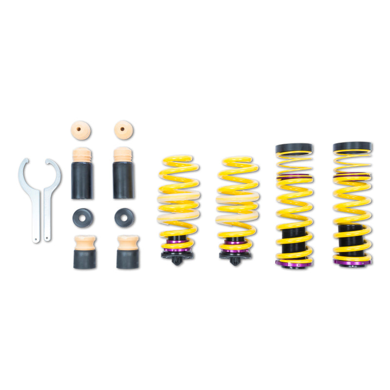 KW H.A.S. Height Adjustable Spring Kit for 2017 and Up Audi A5/S5 (B9) Coupe with EDC - OneFastShop