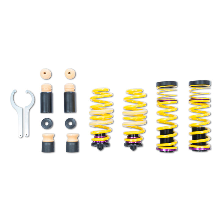 KW H.A.S. Height Adjustable Spring Kit for 2017 and Up Audi A5/S5 (B9) Coupe with EDC - OneFastShop