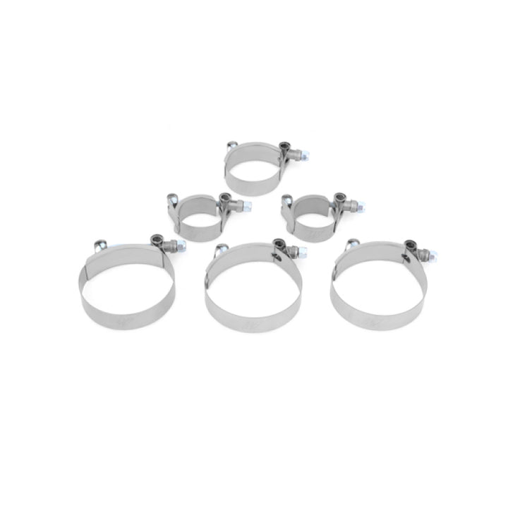 Mishimoto Top-Mount Intercooler Kit - Silver/Black Hoses - Subaru 02-07 WRX/04-07 STi - OneFastShop