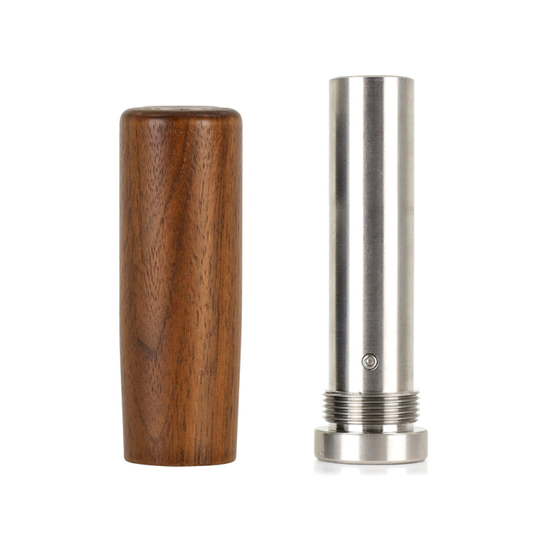 Mishimoto Tall Steel Core Wood Shift Knob Walnut Finish