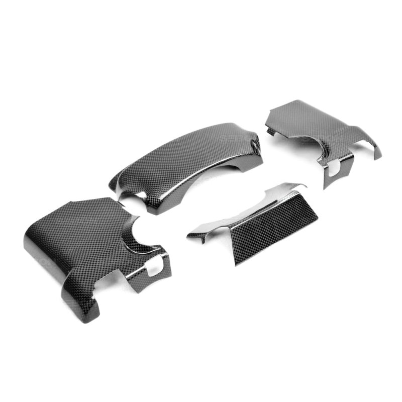 Seibon Carbon Fiber Steering Column Surround Trim for 09-14 Nissan GT-R
