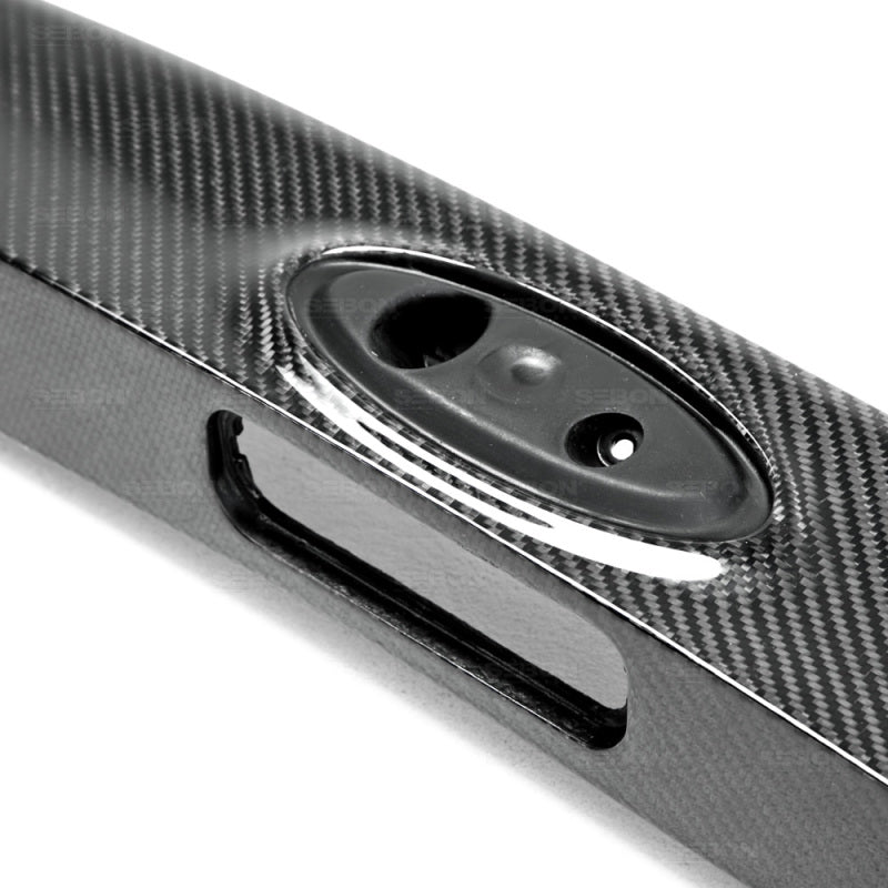 Seibon Carbon Fiber Tail Garnish for 12-13 Ford Focus 4 Door