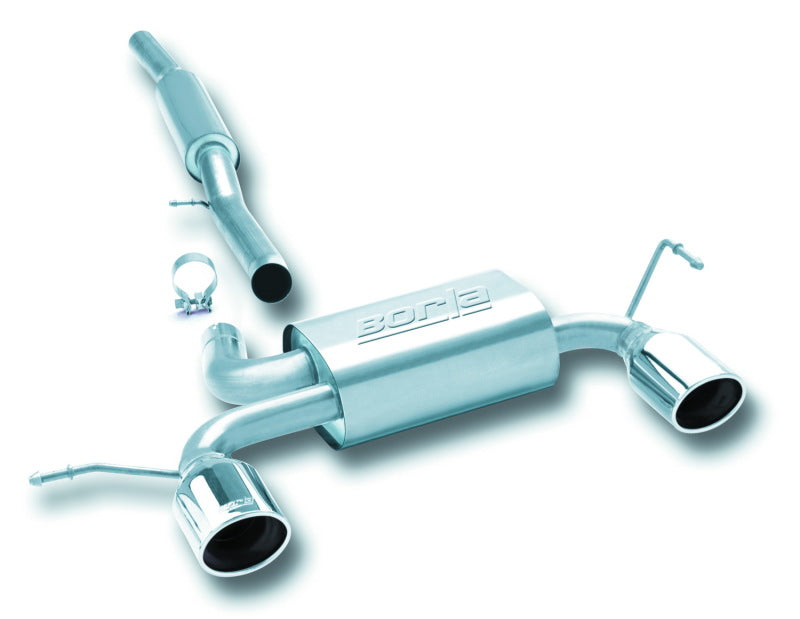 Borla Catback Exhaust System - Audi TT Quattro 1.8T 225HP MT AWD 2dr