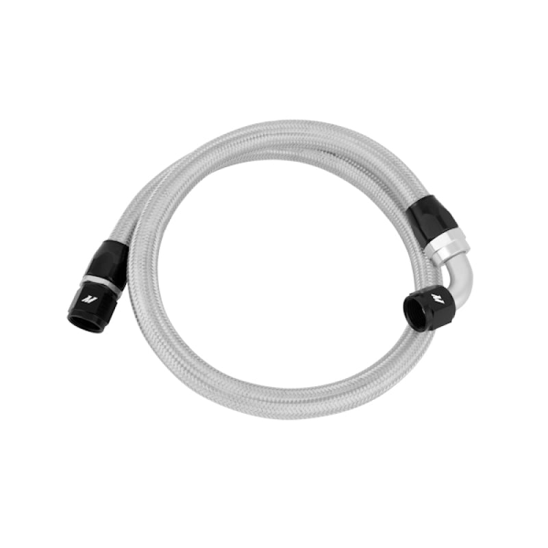 Mishimoto Stainless Steel Braided Hose - 10AN, 3 ft - Silver (MMSBH-10-3)
