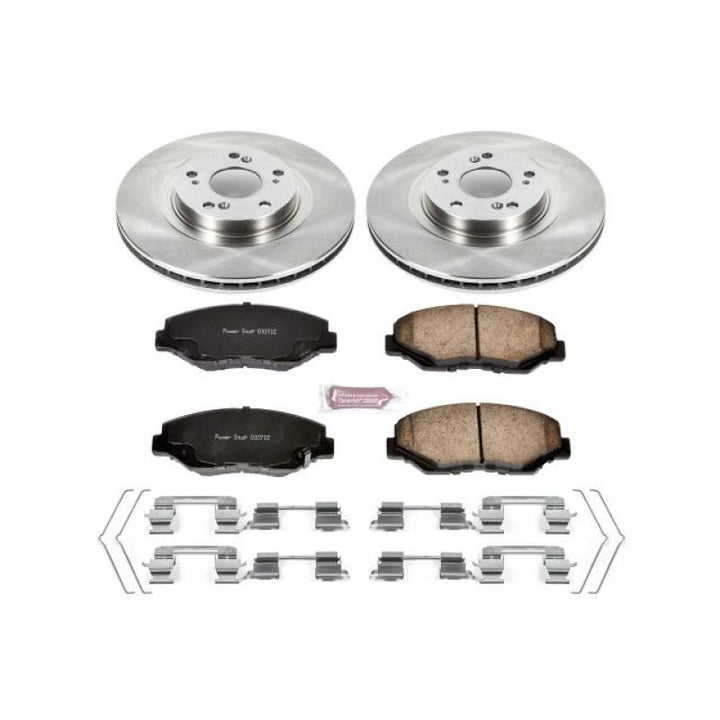 PowerStop Front Autospecialty Brake Kit for 13-15 Acura ILX - OneFastShop