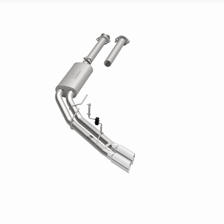 Magnaflow Street Series Cat-Back Exhaust System - Polished Side Exit for 15-21 Ford F-150