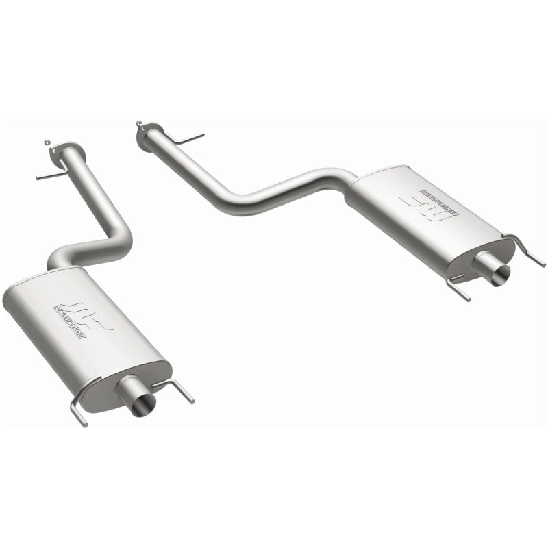 MagnaFlow 2012–2016 Lexus LS460 4.6L V8 Stainless Steel Axle-Back Exhaust (Uses Factory Tips) - OneFastShop