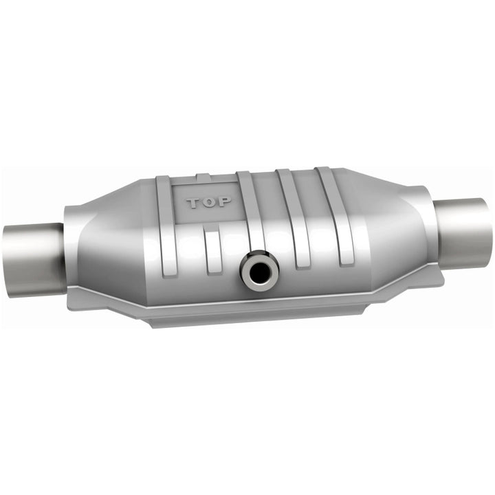 Magnaflow Universal 2.5 Midbed O2 CA OBDII Catalytic Converter for 2003-2006 Ford E-150 E-250 E-350 and More - OneFastShop