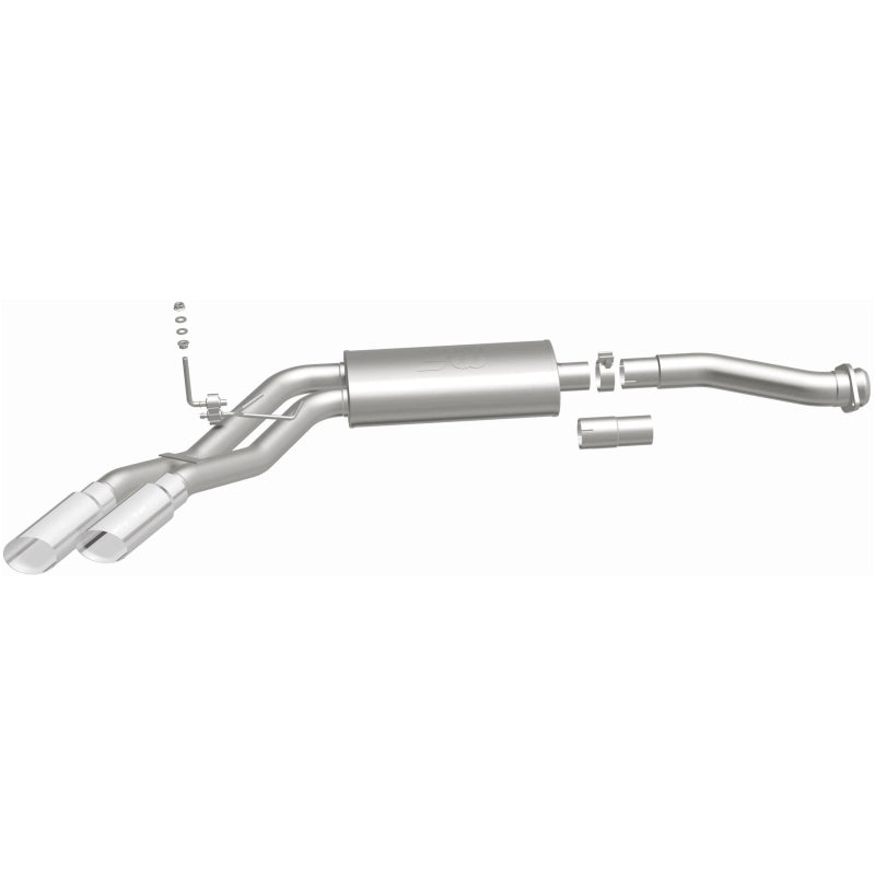 Magnaflow CatBack Performance Exhaust for 11-13 Ford F-150 Dual Same Side Before P/S Rear Tire - OneFastShop