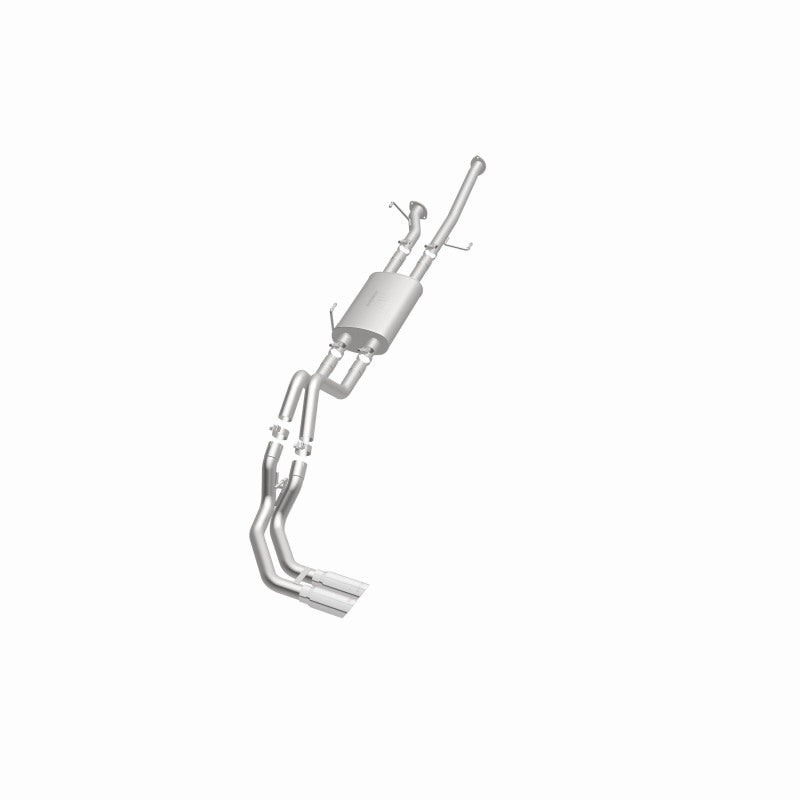 MagnaFlow Exhaust System for 14 Toyota Tundra V8 Stainless Steel Dual Rear Exit - OneFastShop