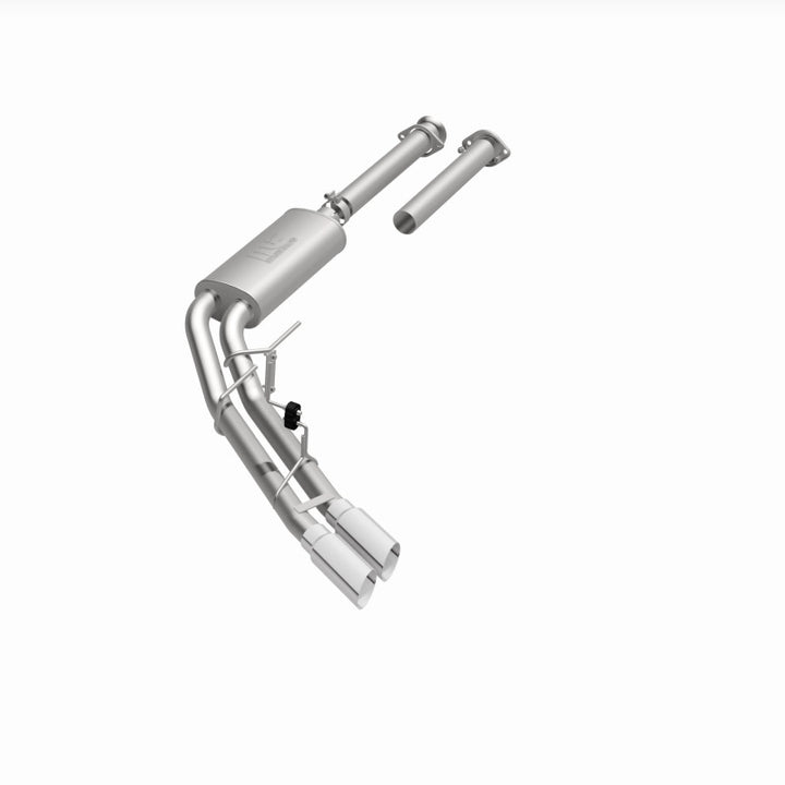 Magnaflow Street Series Cat-Back Exhaust System - Polished Side Exit for 15-21 Ford F-150
