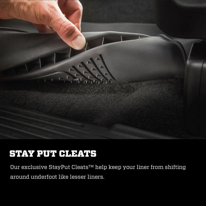 Husky Liners X-act Counter Rear Floor Liner for 2021 Jeep Grand Cherokee L (Black)