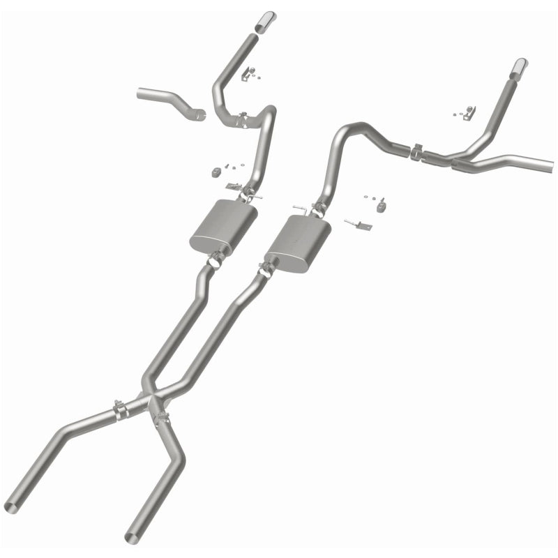 Magnaflow Crossmember-Back Performance Exhaust for 65-68 Chevy Impala All V8 Multiple Exit Options - OneFastShop