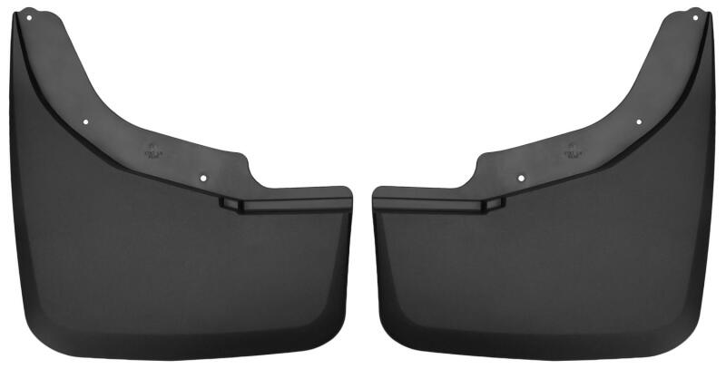 Husky Liners Black Dually Rear Mud Guards for 15-19 Chevrolet Silverado 3500 HD - OneFastShop