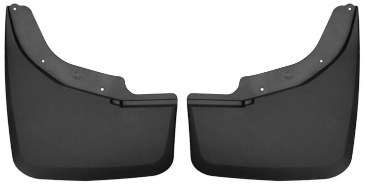 Husky Liners Black Dually Rear Mud Guards for 15-19 Chevrolet Silverado 3500 HD - OneFastShop