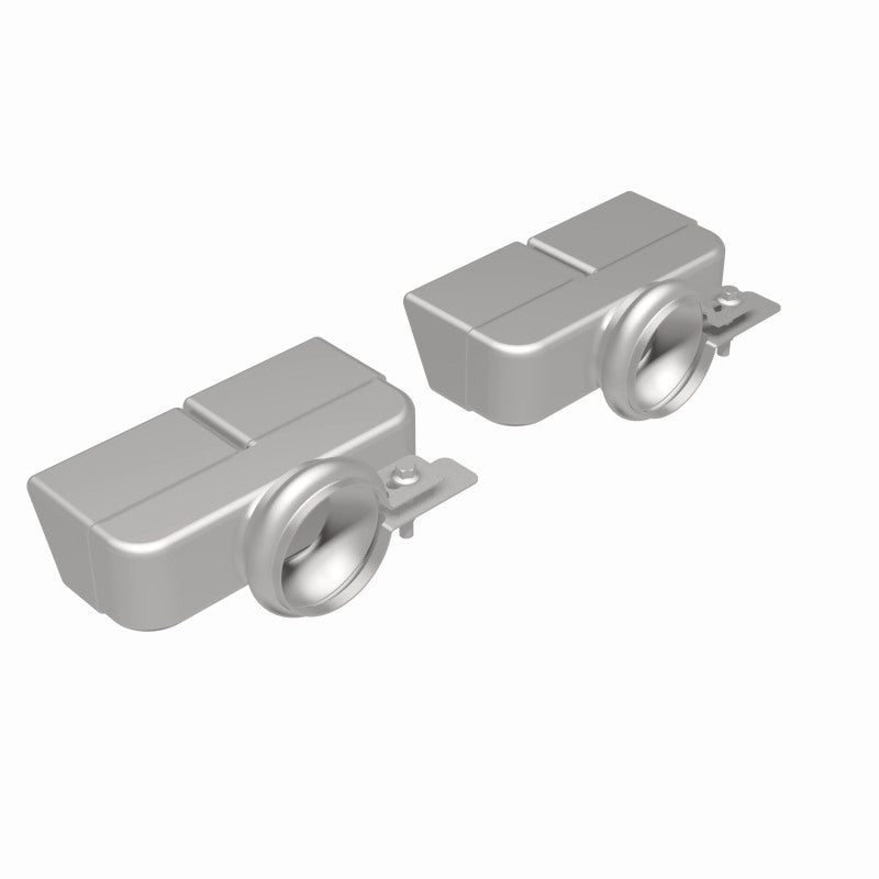 Magnaflow Tip 1-Set Quad Square for 2009-2013 Dodge Challenger R/T, SE, SRT8, SXT, and 2012 Challenger R/T Classic, SXT Plus