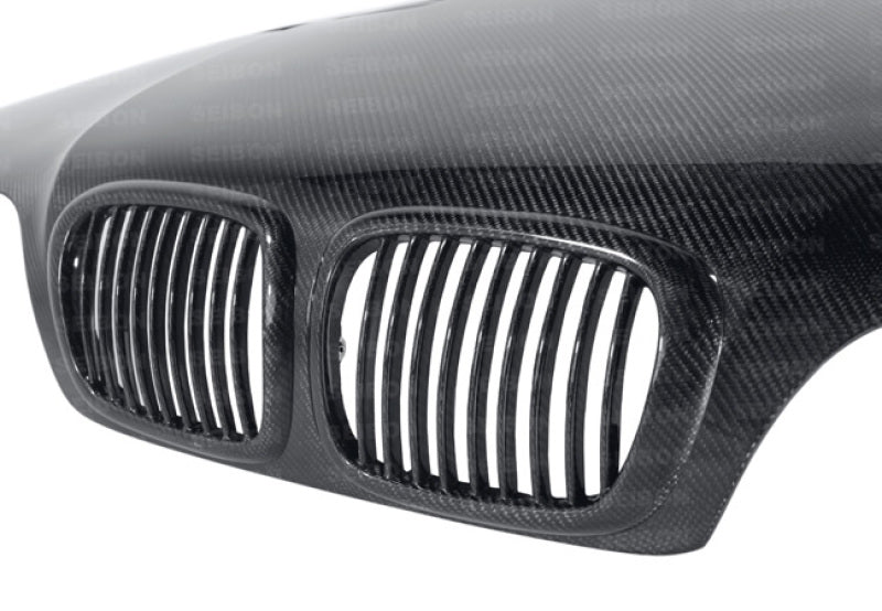 Seibon GTR-Style Carbon Fiber Hood for 97-03 BMW 5 Series E39