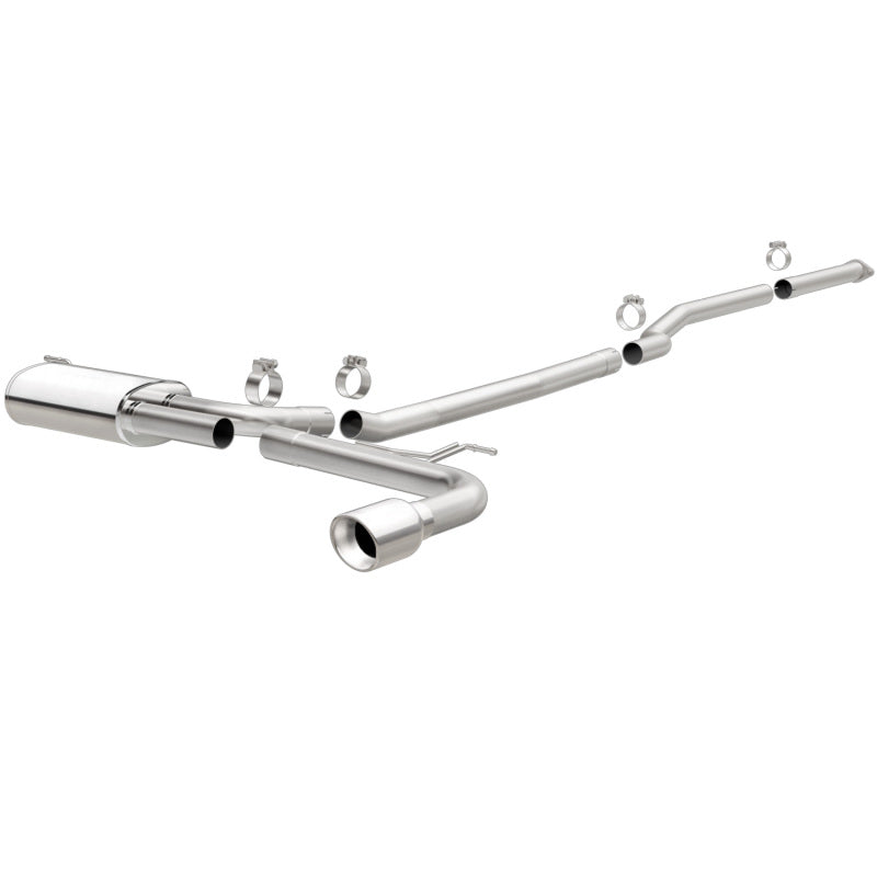 MagnaFlow Street Cat-Back Exhaust for 2015 Ford Fusion 2.5L Polished 4 in. Tip