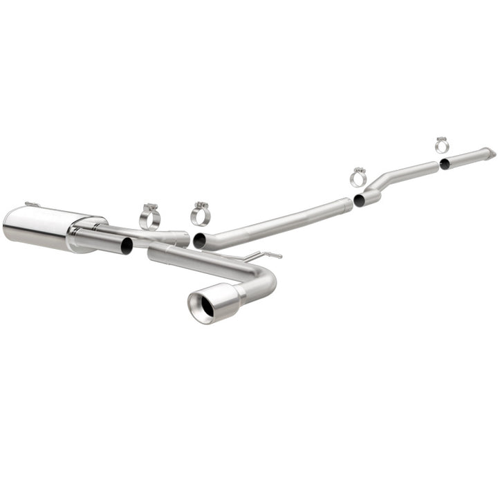 MagnaFlow Street Cat-Back Exhaust for 2015 Ford Fusion 2.5L Polished 4 in. Tip